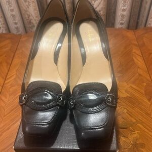 Cole Haan Gloria black leather pumps size 7 1/2 B